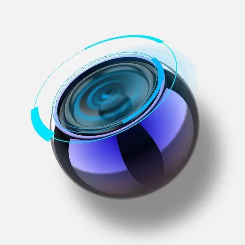미니 금속 블루투스 스피커 패션 라운드 WirelessSpeaker 야외 BT 서브 우퍼 스피커 스피커 상자 홈 Iphone Xiaomi