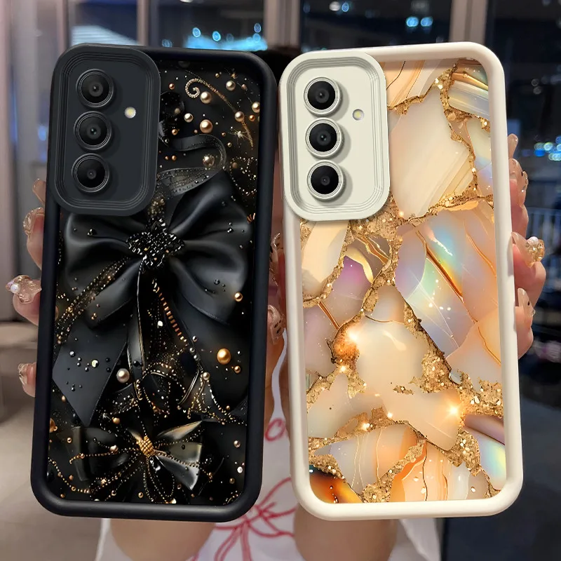 For Samsung Galaxy A17 M17 F17 SamsungA17 A 17 5G Phone Case Aesthetic Luxury Boys Girls Cover Matte Silicone Shockproof Bumper