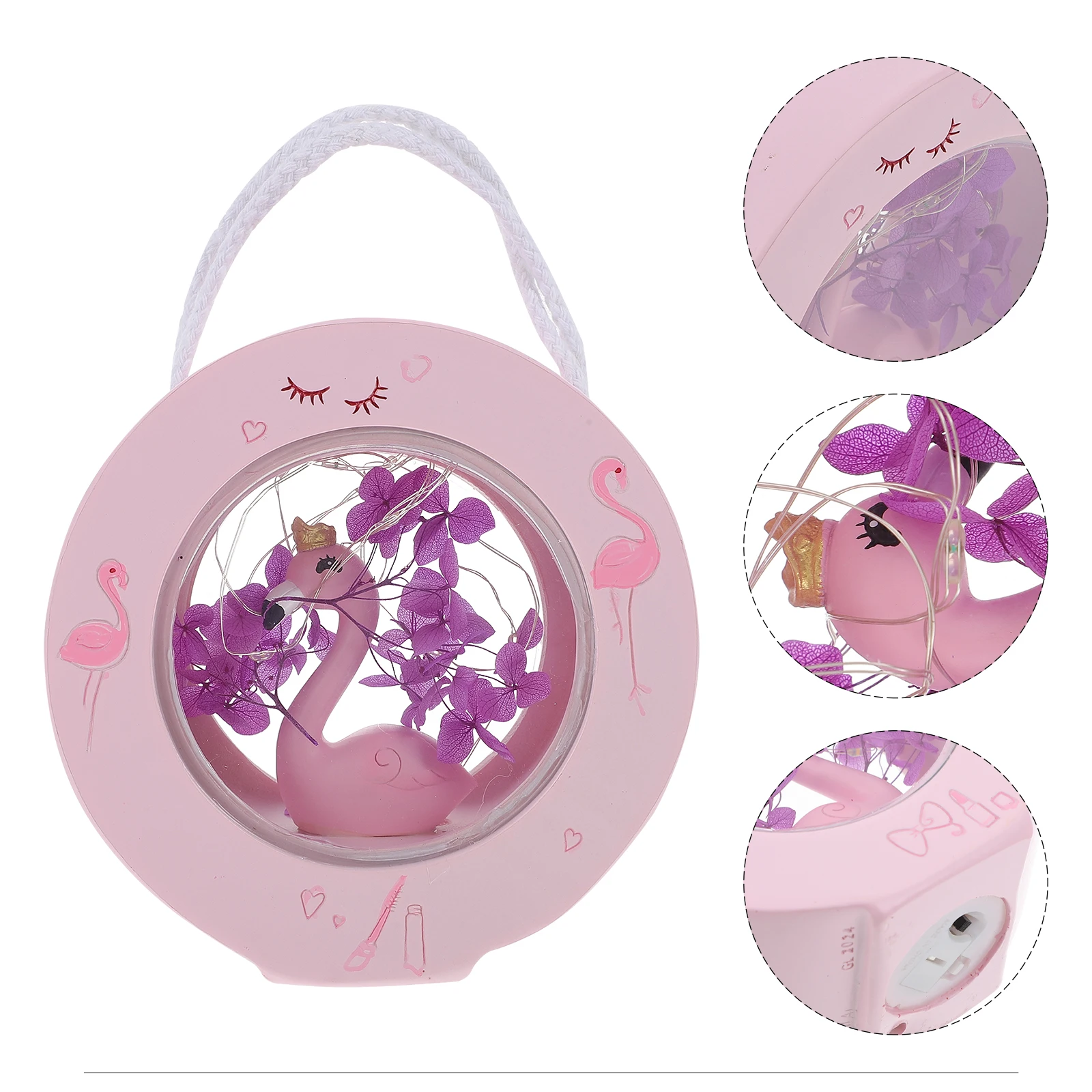 

Flamingo Star Light Resin Lamp Flamingo Night Light Kids Bedroom Decor Baby Desk Animal Lights Small Night Lamps