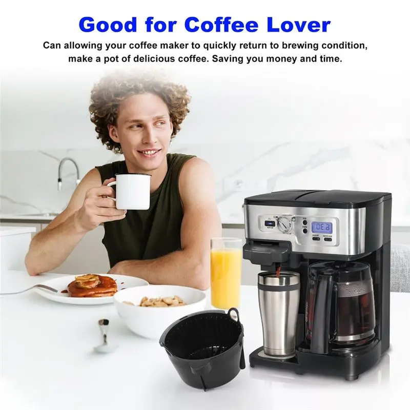 AEE2-Coffee Maker Brew Basket Replacement For Mr. Coffee Filter Basket Parts 185774-000-000, 112435-000-000 Fits
