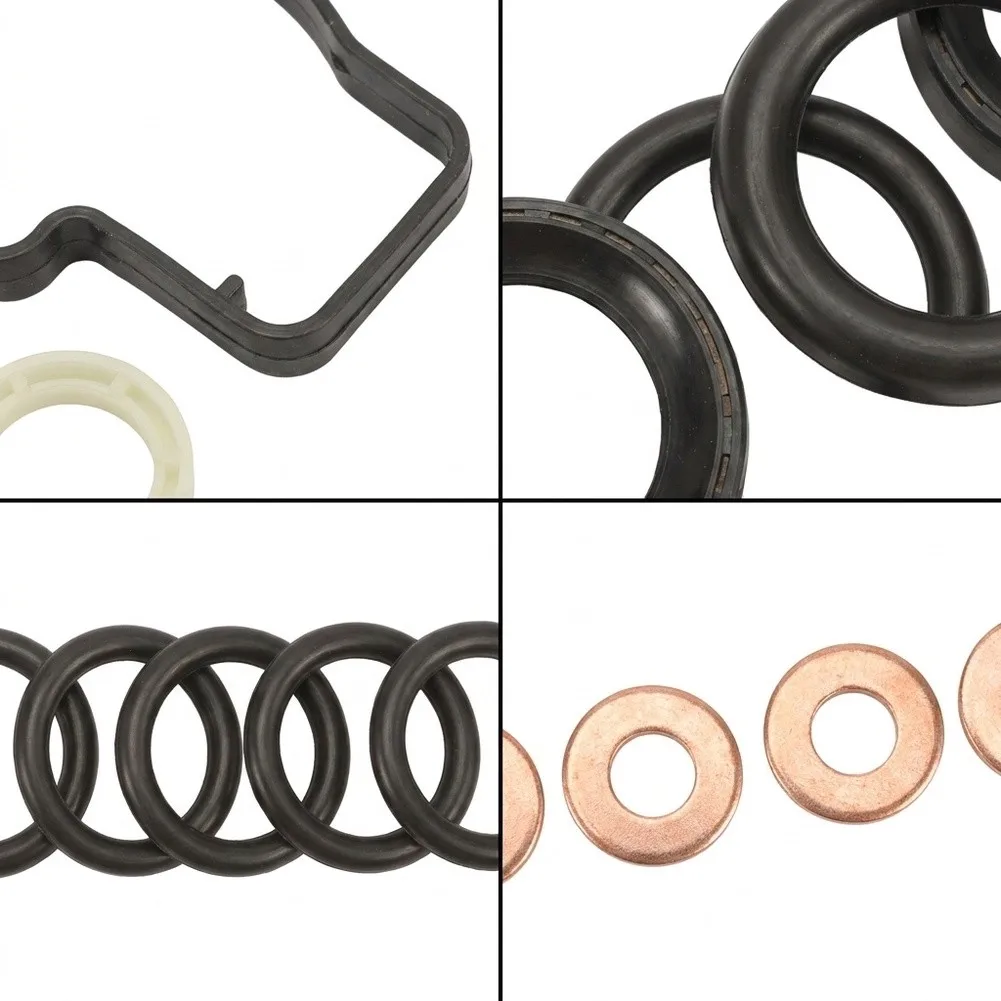 Injector Sealing Kit 1982A0 for 1.6 Diesel Engine OEM 1609848080 1610564580 Fits For 206 For 207 307 3008 5008