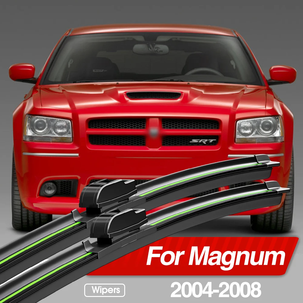 

For Dodge Magnum 2004-2008 Front Windshield Wiper Blades 2pcs Windscreen Window Accessories 2005 2006 2007