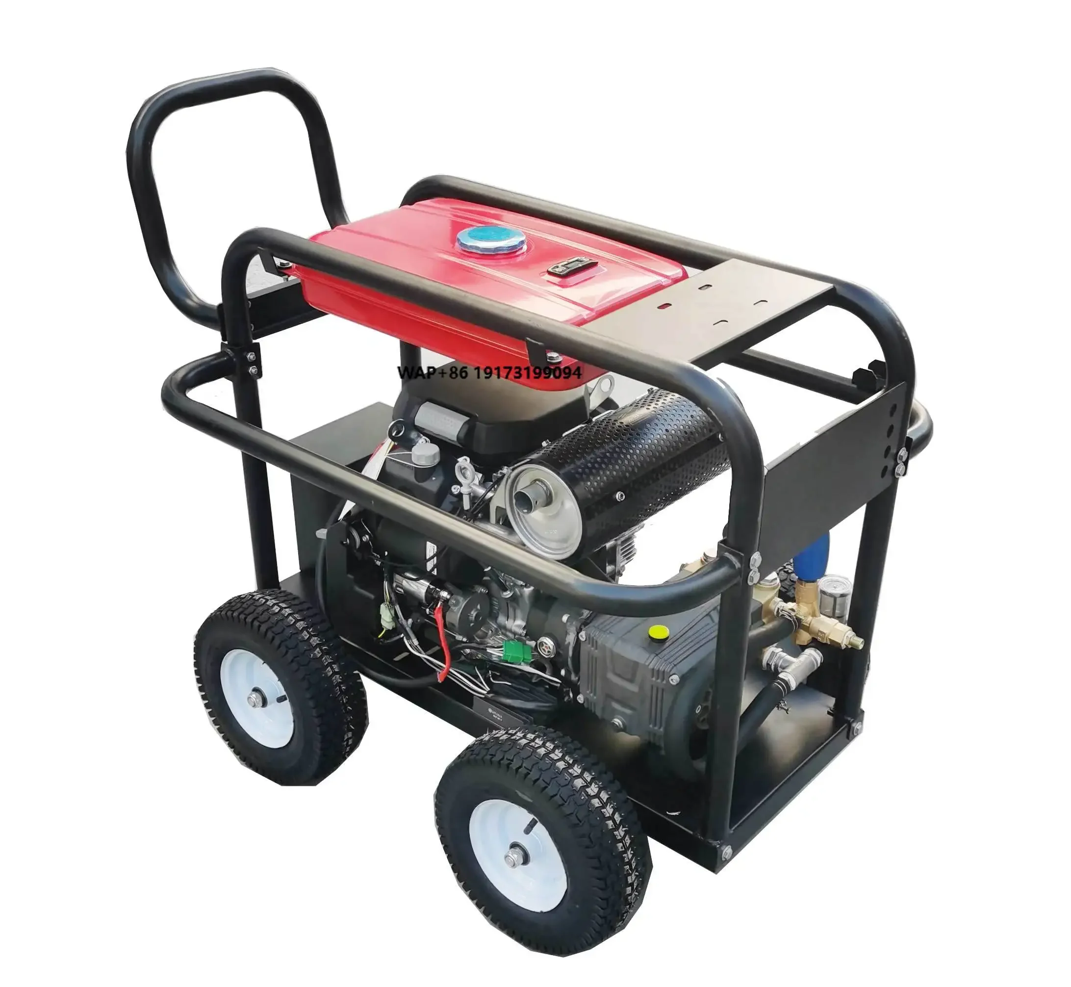 350bar 5100PSI 30LPM 35HP Multifunction Engine New Heavy Duty High Pressure Water Jet Cleaning Machine for Oilfield