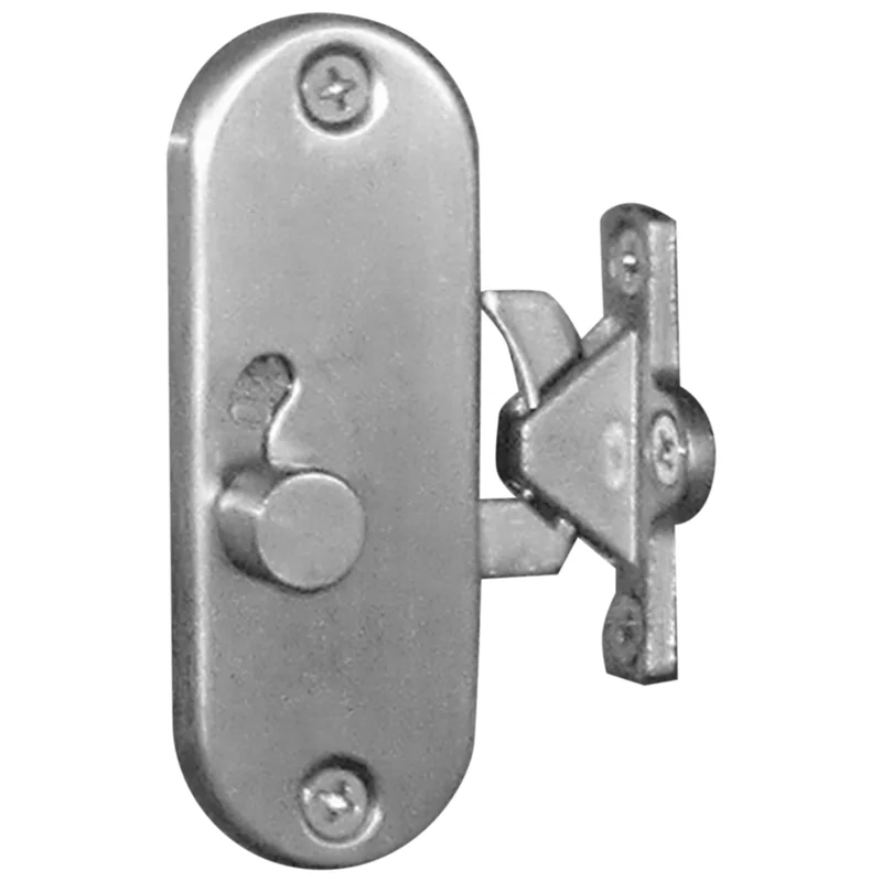 

Sliding Door Lock 90 Degree Moving Door Right Angle Buckle Privacy Lock, 90 Degree Latch and Latch Bolt Lock Cam Lock