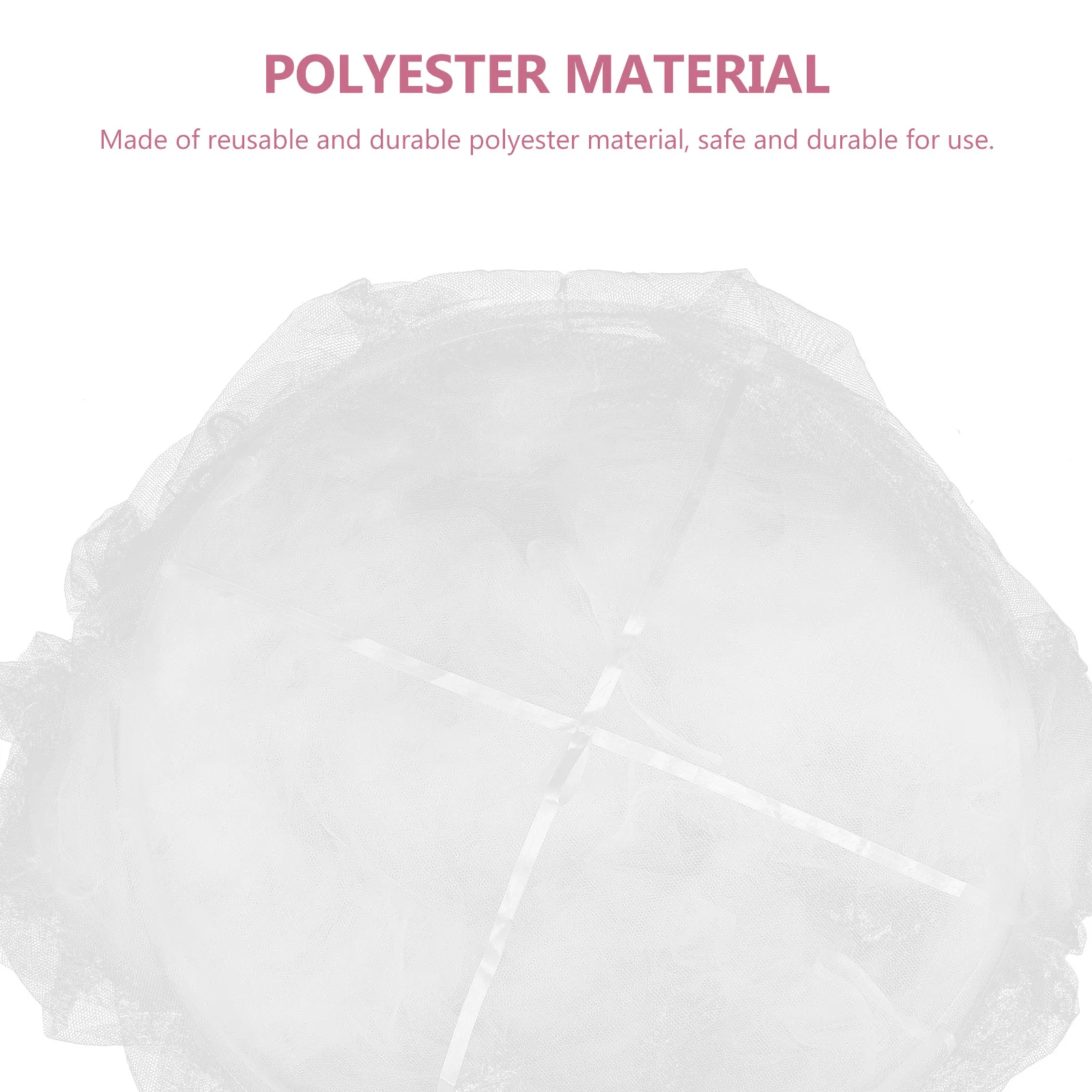 

Circular Bed Net Mosquito Protection Reusable Strong Material Prevents Insects Easy to Install Home Bedroom Ceiling Hanging