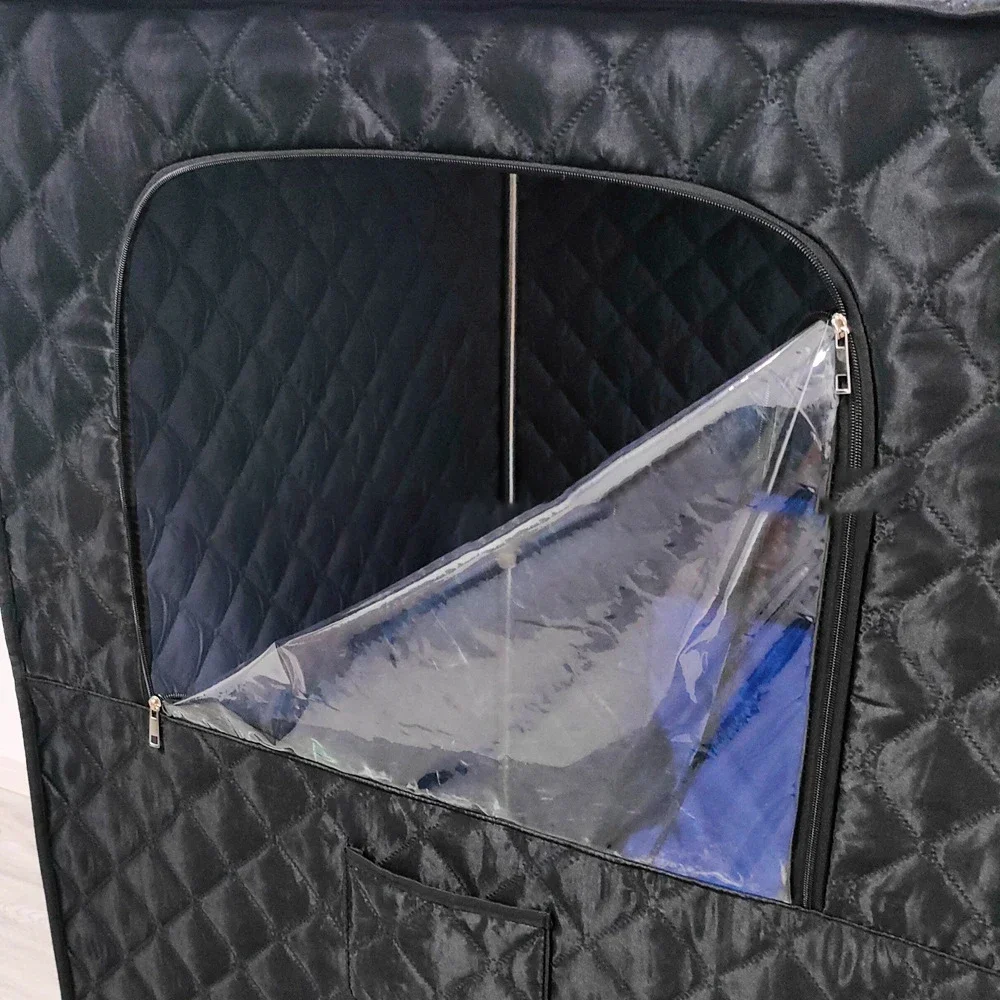 New Design Home Use Portable Steam Sauna Tent Foldable Full-Body Sauna Wholesale Wet Spa Sauna Room