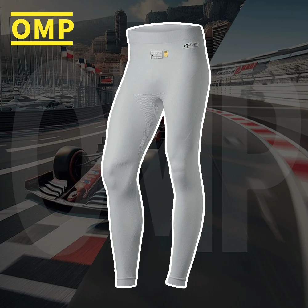 OMP  Italian Brand IE0-0793-A01 ONE EVO Racing Underwear Pants FIA 8856-2018 - Genuine Product Guarant, Professional Racing Gear