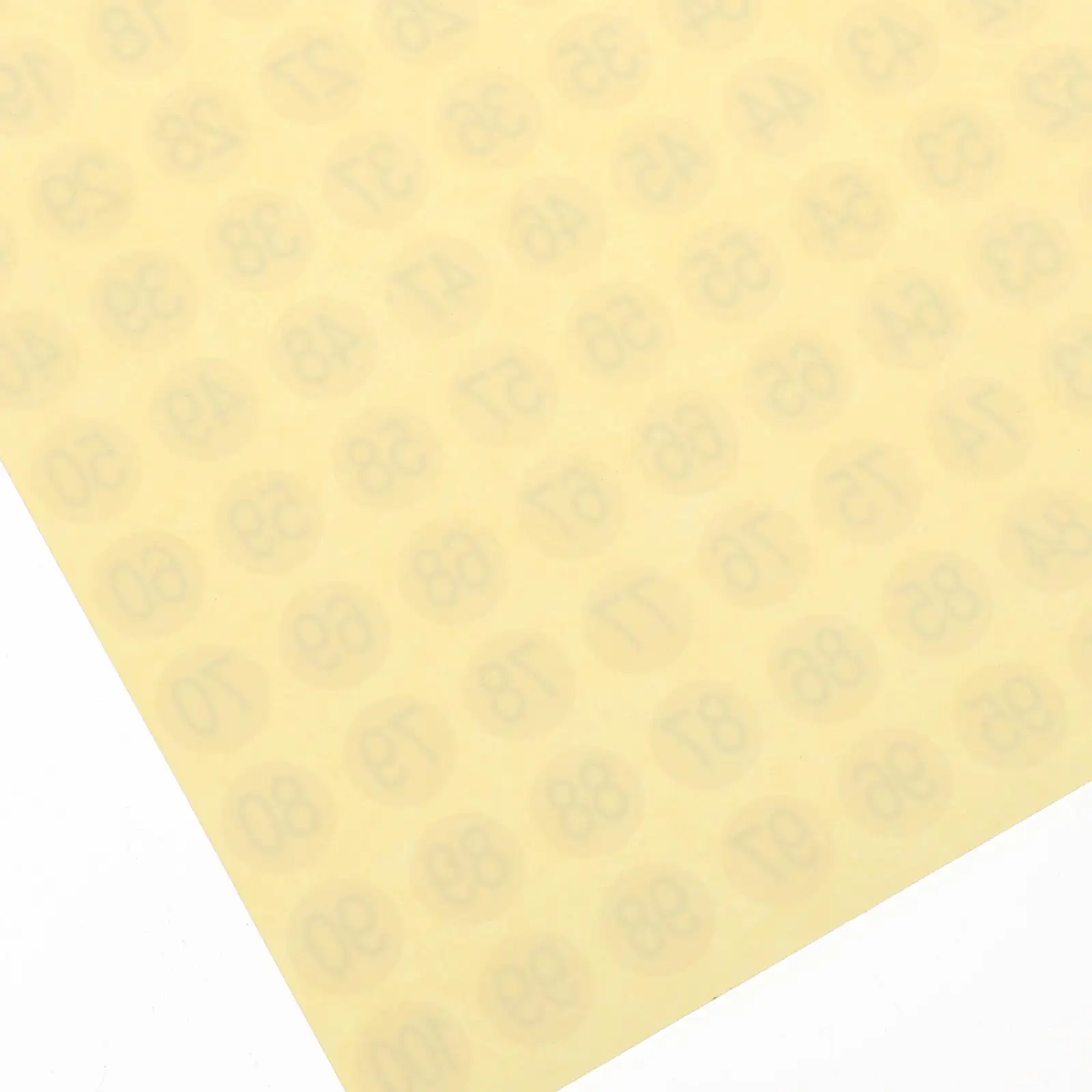 

Digital Stickers Number for Organizing Round Clothes Office Labels Self Adhesive Classification Numbered Stickers Easy Peel