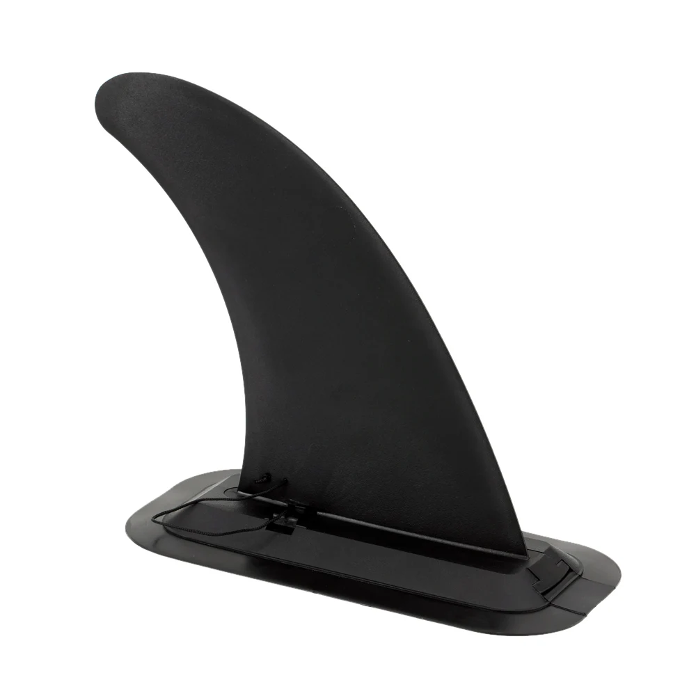 1pc Nero di Grandi Dimensioni Kayak Skeg Tracking Fin Pinna Integrale per Canoa Barca Bordo Kayak
