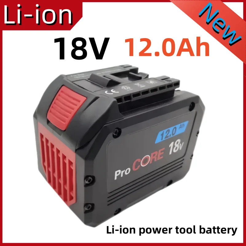 

100% Original 18V 12Ah ProCORE Rechargeable Battery, for cordless tools BAT609 BAT618 GBA18V80 21700 high power 5C power cell