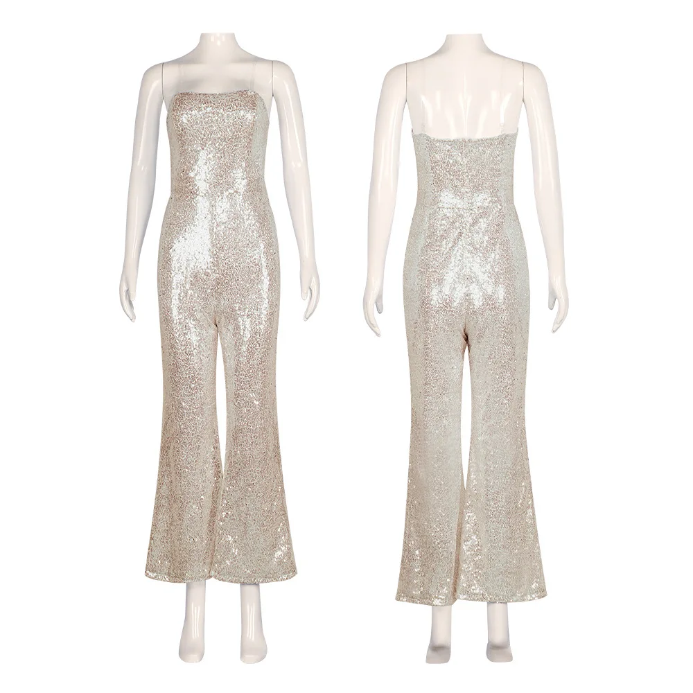 Vestido de Fiesta de Lentejuelas Rosa, Disfraz de loween, Cosplay, ular en Televisión y Cine, Vestido de Gala Brillante...