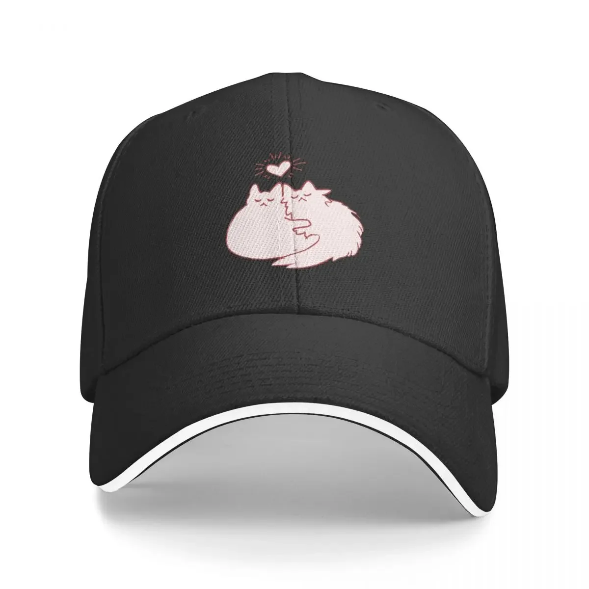 

Peace & Love Cats 1 Baseball Cap New In Hat Golf Hat Man fashionable Golf Men Women's