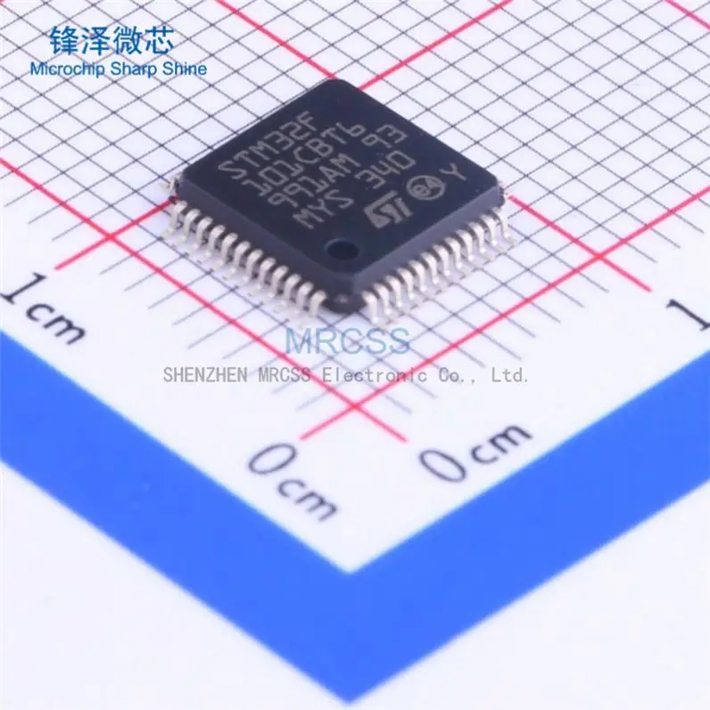 1PCS/LOTE STM32F101CBT6 STM32F101 CBT6 LQFP-48 100% New and original