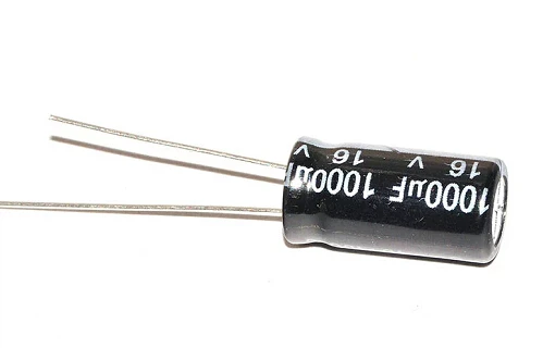 100pcs/lot Electrolytic capacitors 16V1000UF 16V 1000UF Volume: 10*17 10X17 Best price and good service In Stock