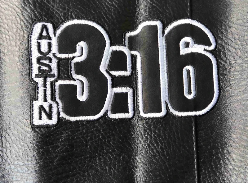WWF WHOOP ASS 100% SOB Stone Cold Steve Austin 316 Smoking Skull Weste Attitude Era Neue Vintage Merchandise Sammlerstück – Detail 5