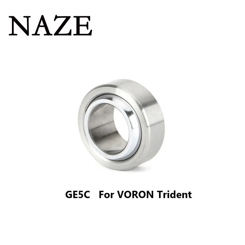 NAZE GE5C Self-lubricating Radial Spherical Plain Bearings GE5C/GE5UK 5*14*6mm For Voron Trident 3D Pinter Parts