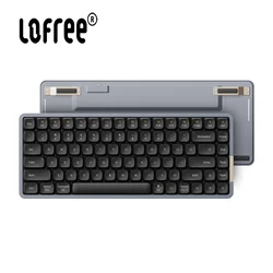 Lofree Flow-Teclado mecánico inalámbrico de bajo perfil, Junta Bluetooth, 2 modos, 84 teclas, ordenador portátil, PC, personalización, teclado para juegos, bricolaje