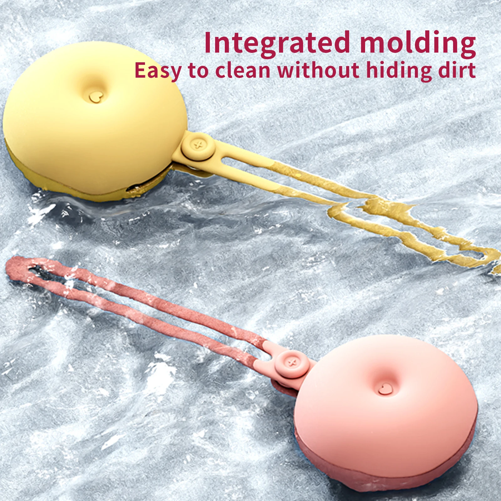 Silicone Pacifier Holder Case, Silicone Pacifier Storage Case, BPA-Free Portable Travel Pacifier Case