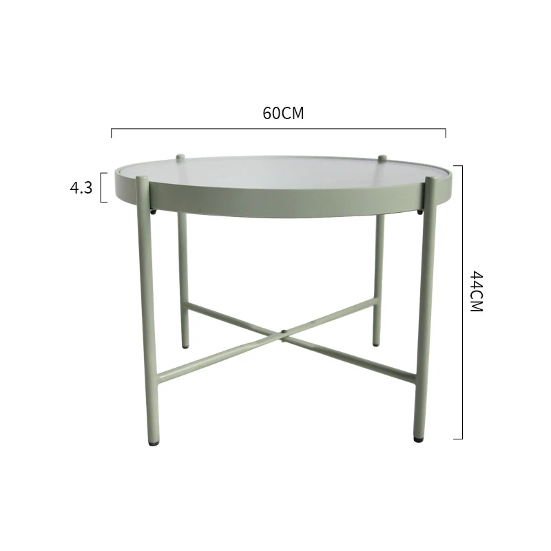 Best Selling Cheap Price Living Room Unique Small Tea Table Wood And Iron Luxury Coffee Table