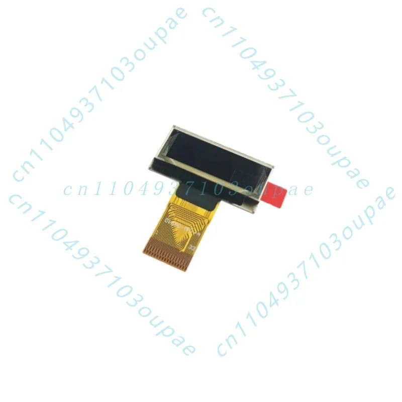 10Pcs 0.69 inch OLED white display monochrome display horizontal screen resolution 96x16 low power consumption