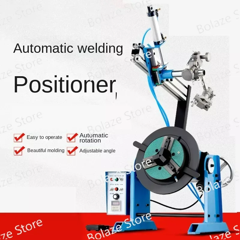 30kg Through-hole Positioner Large Through-hole Welding Turntable Flange Ring Disc Seam Pipe Welding Ring Welding Special