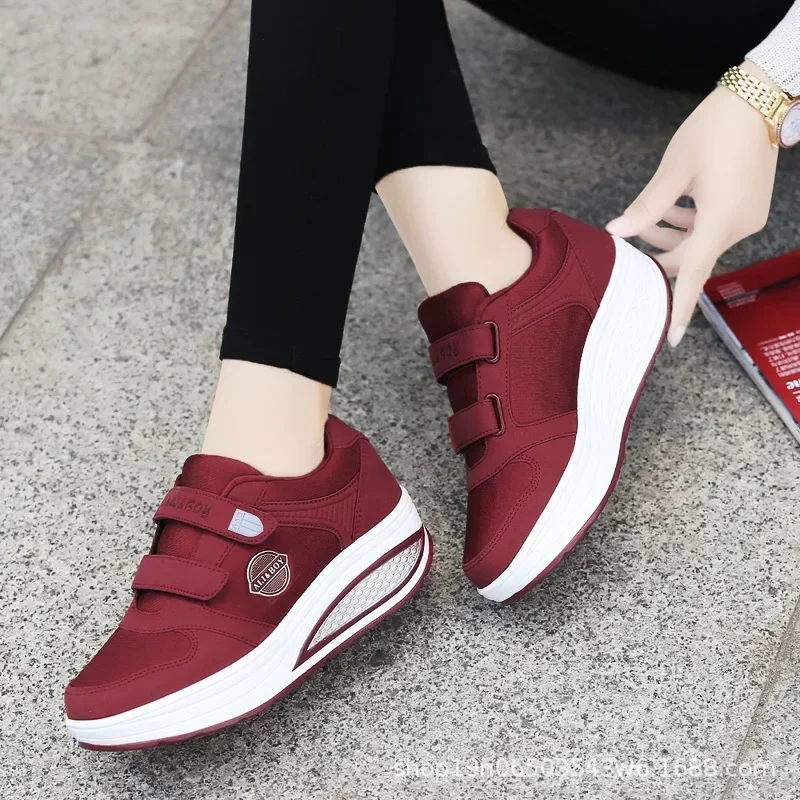 Outdoor Spring Autumn Elderly Casual Sneaker Comfort Breathable Mesh Elderly Shoes Sports Walking Shoes Mother\'s Day Gifts