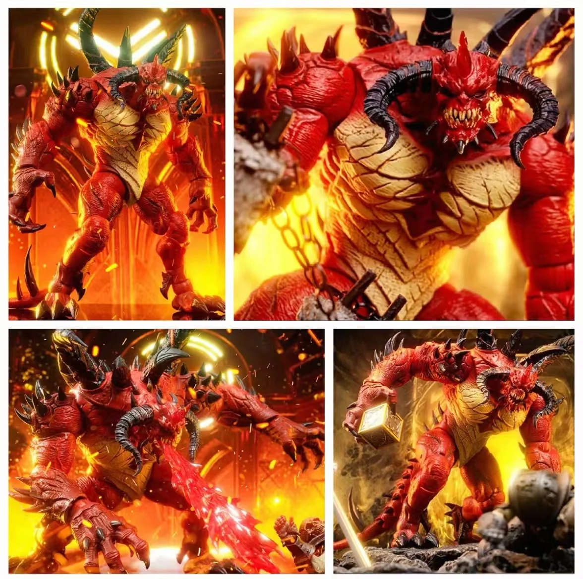 29cm 1/10 pulgadas Herotoys Hell Big Devil Anime película modelo para figuras acción Pvc Anime modelo juguetes para niños regalos caja Original