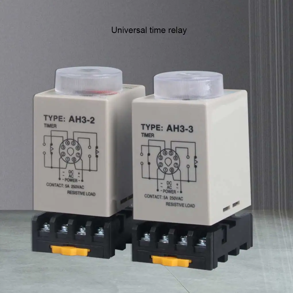 Time Relay Scaled Antiflaming Accurate Adjustable Timer Timing Switch