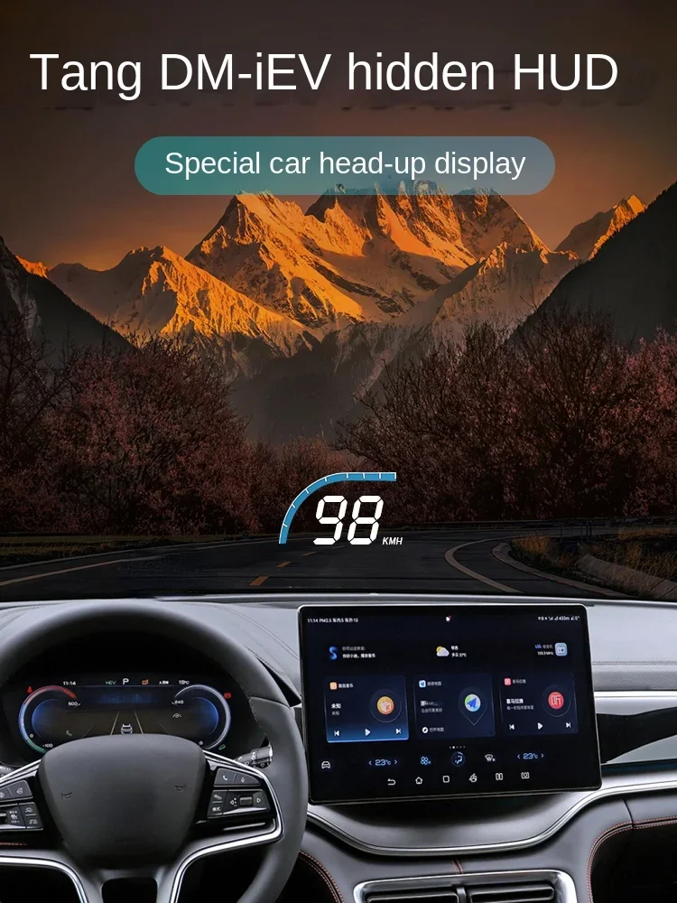 

Hudfor Tang DM-i EV Modified Hidden Dedicated Head-up Display Speed Projection