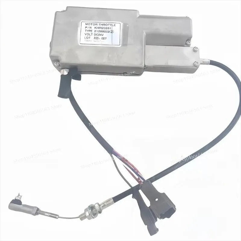 24V KHR20261 Motor Throttle Motor, Throttle Control Actuator for SUM*ITOMO SH100/Sh120/Sh200/Sh220/Sh240 Construction Machinery