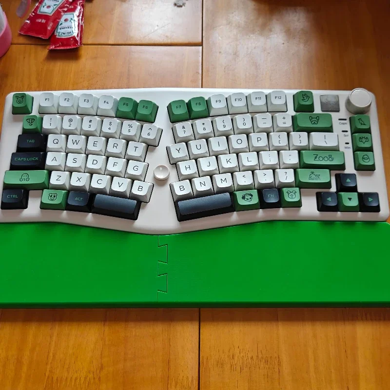 LEOBOG Alice A75 Mechanical Keyboard Wrist Rest Ergonomic Hand Support 3D Printing PETG Splicing Custom Keyboard Palm Rest