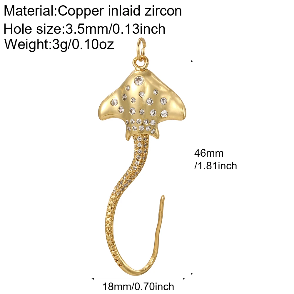 Starfish Shells Charm Jewelry DIY Accessories