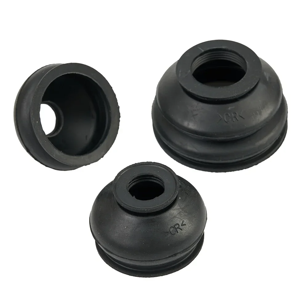 6Pcs Rubber Tie Rod End And Ball Joint Dust Boots Cover Ball Joint Boot Rubber Dust Boot Covers Replacement Accessories