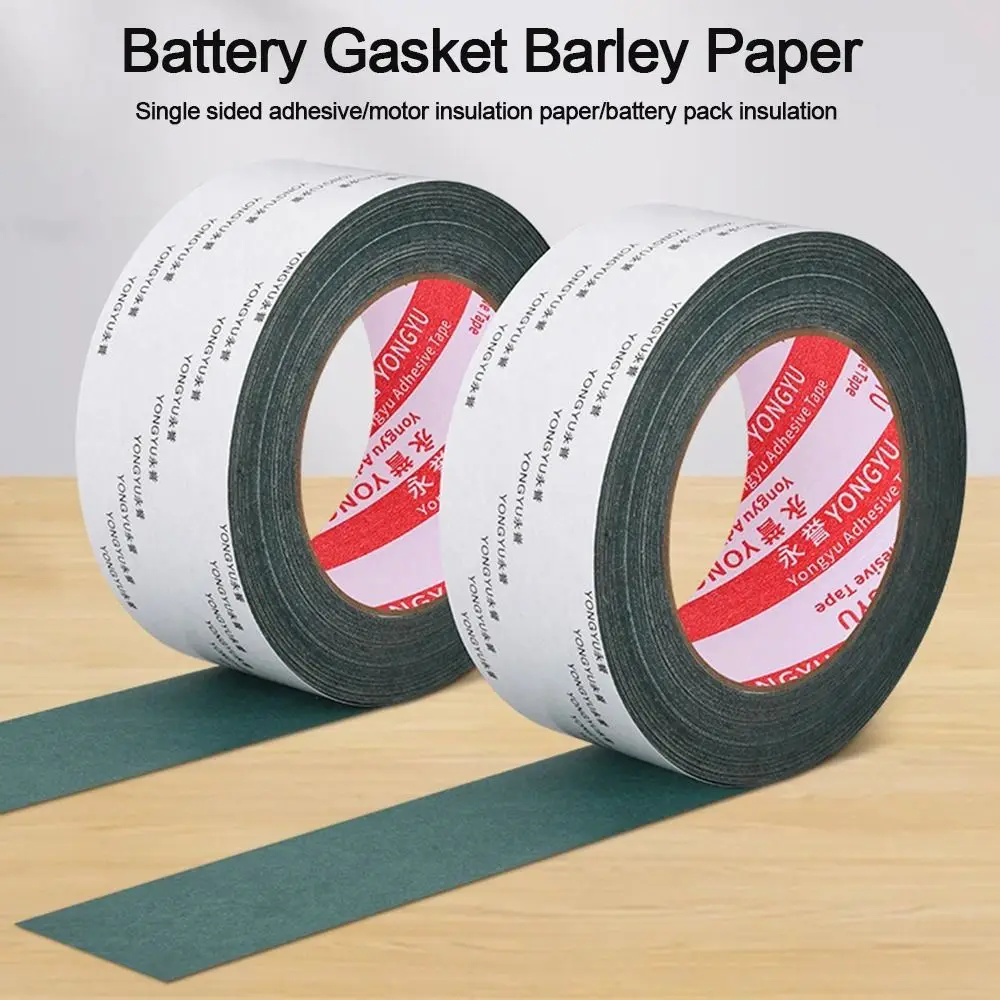 New With Adhesive Backing Lithium Battery Pack Tape 25 Meters Green Insulation Sticker 21700 18650 Insulation Film