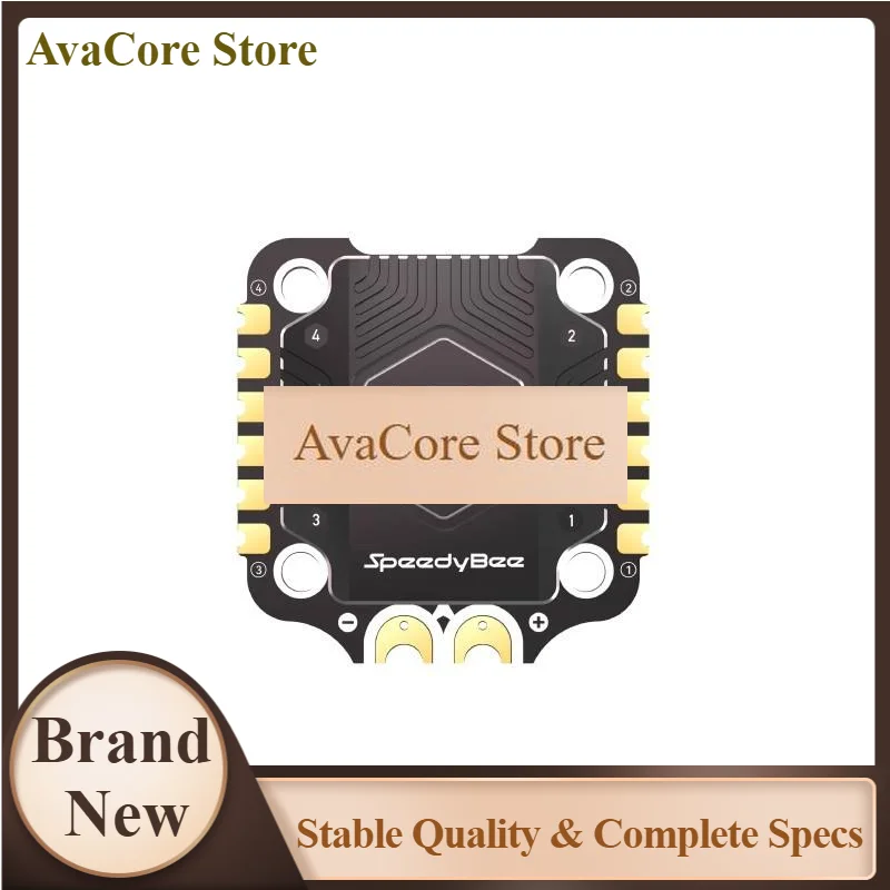 AvaCoreSpeedyBee F405 V4 BLS Flight Controller & ESC Stack (55A/60A) 30x30 Size – For FPV Drones