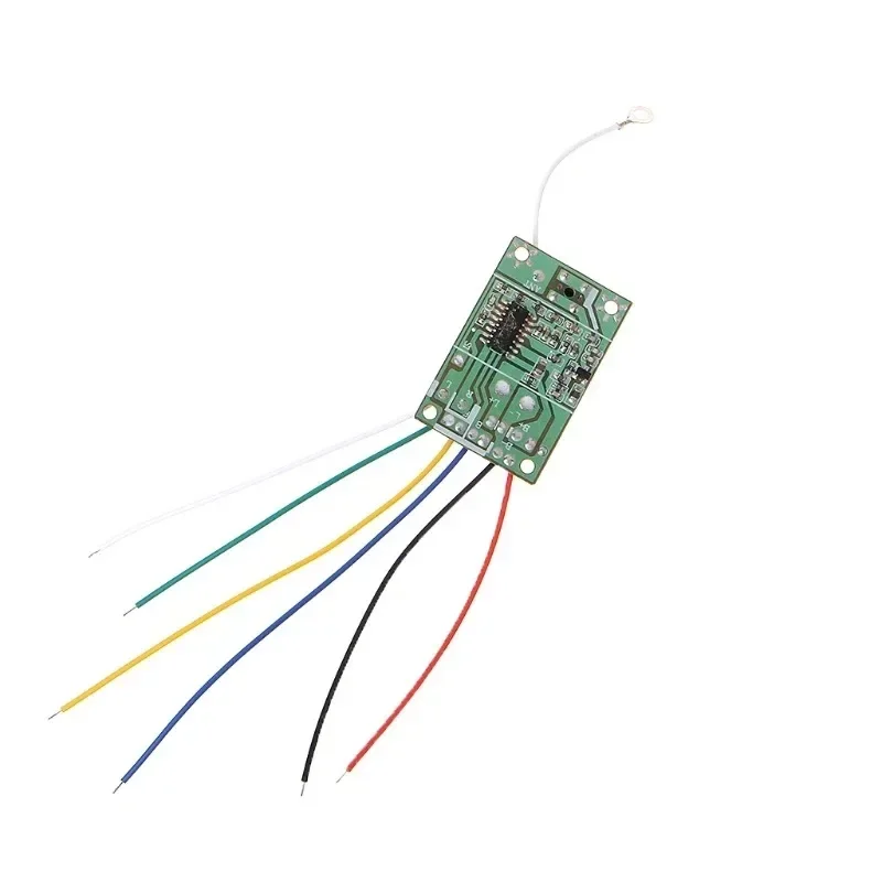 1set 4CH 40MHZ Remote Transmitter & Receiver Board with Antenna For DIY RC Car Robot Remote Control Toy Parts