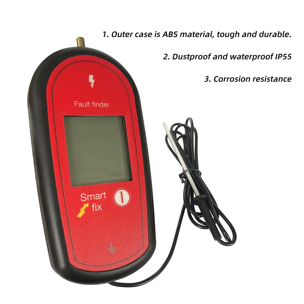 Electrical Fence Voltage Tester With LCD Screen Digital Fence Voltage Tester Fence Tester 15KV With Backlight