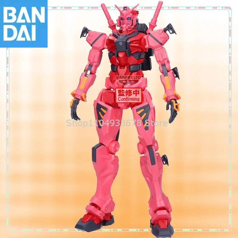 

Bandai Namco Mobile Suit Gundam Gquuuuuux Limit Break gMS a Red Gundam Assembly Action Figure Model Collector Figurine Toys Gift