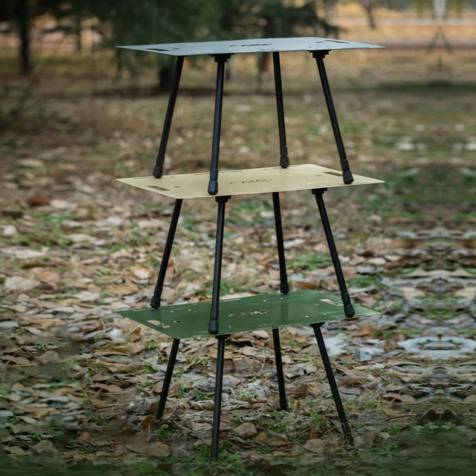 طاولة قابلة للطي أثاث التخييم المستقر طاولة خارجية للسفر في ساحة الفناء #1