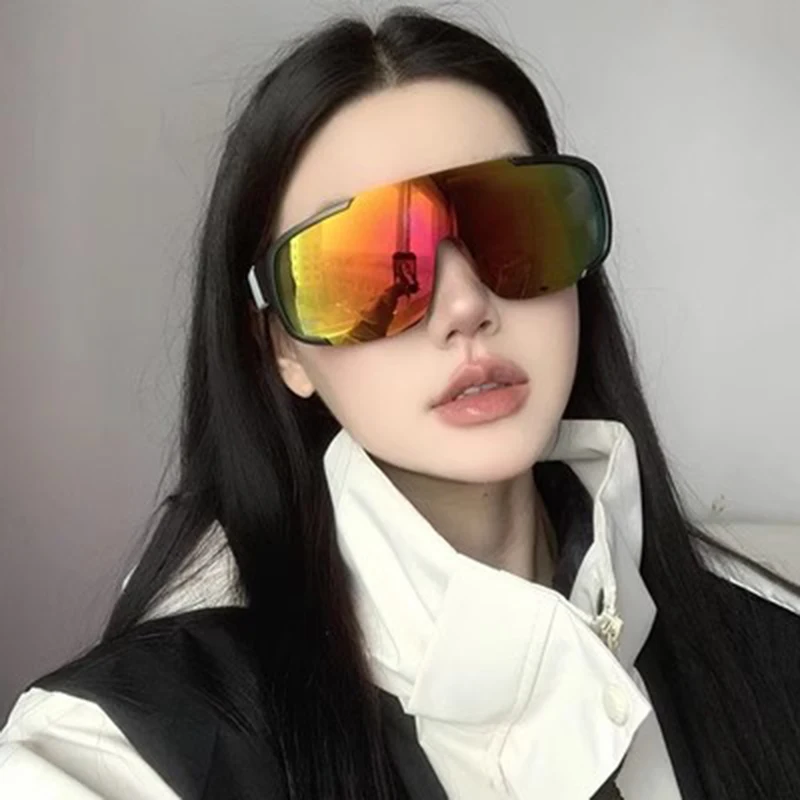 Outdoor Sports Cycling Sunglasses for Men Women Hiking Skiing Windproof Eye Protection Sun glasses Oversized Motorcycle Goggles