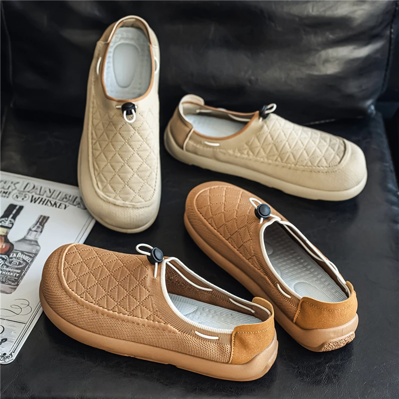 

Spring and summer new men's shoes, casual and versatile, convenient and lazy shoes, one foot casual trendy shoes
