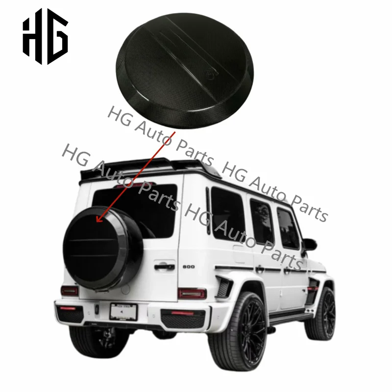 

For G Class W464 W463A G500 G550 G350d G63 G65 B Style Wheel Tire Cover For Benz Wagon Spare Tire Cover Barbers Back Cover