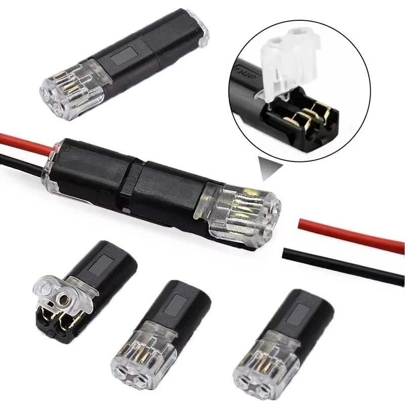 

10/50Pcs 2 Pin Way Plug Waterproof Electrical Connector Car Wire Cable Automotive Electrical Connector Strip Terminal Connection