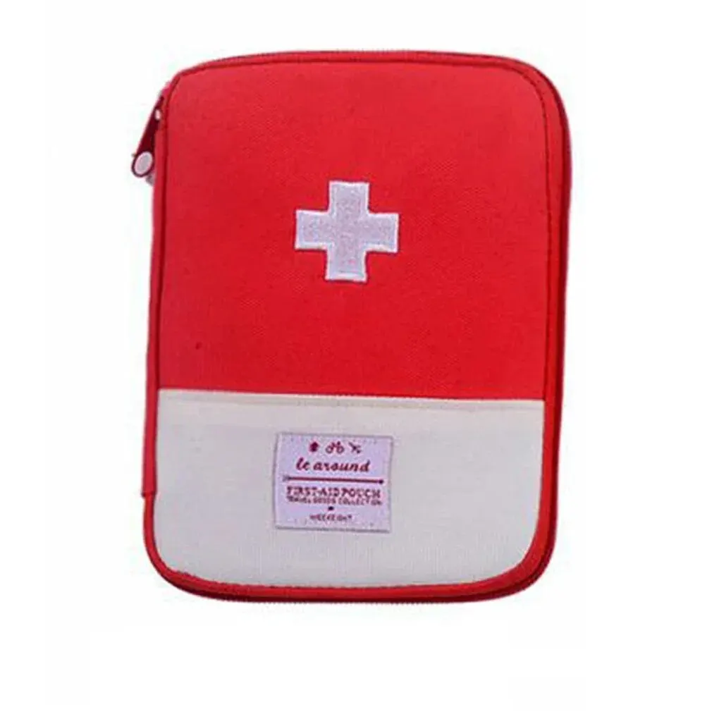 Mini Portable Medicine Bag Travel First Aid Kit Medicine Bag Storage Bag Survival Kit Medicine Box Outdoor Emergency Camping