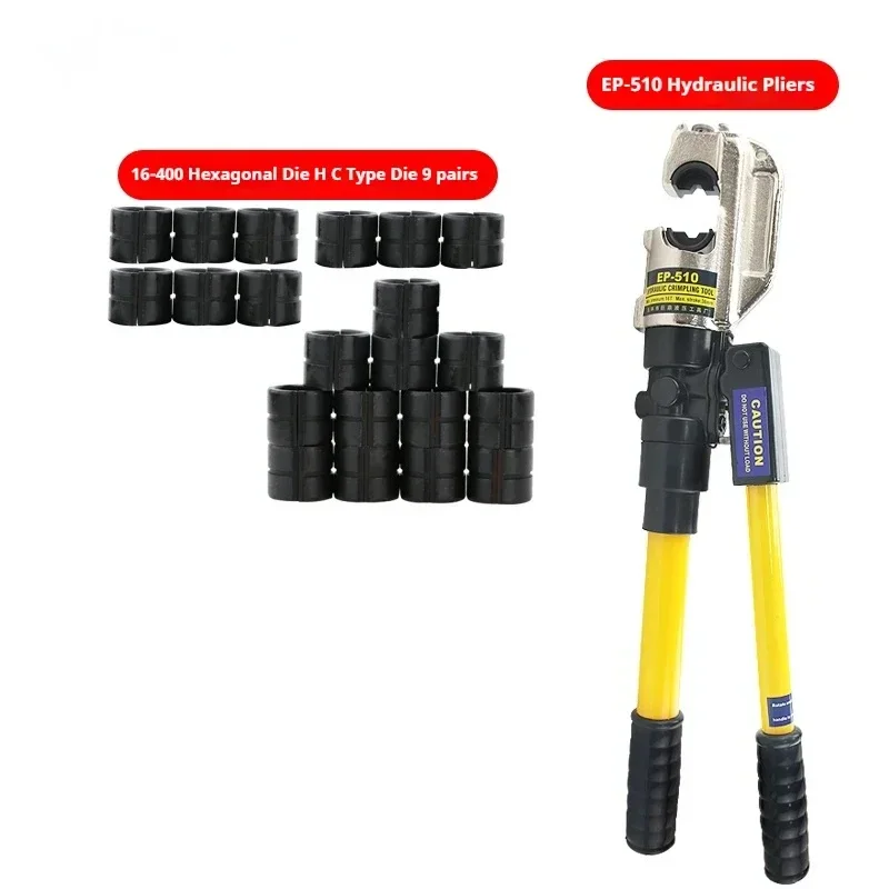 Hydraulic Pliers High-end Crimping Pliers EP-510 with Safety Valve Automatic Device //16-400mm