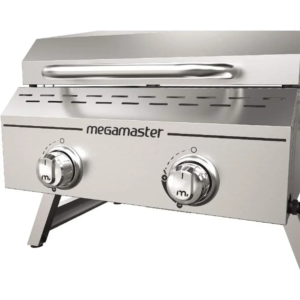 BBQ Grills, Premium Outdoor Cooking 2-Burner Grill, While Camping, Outdoor Kitchen, Patio Garden