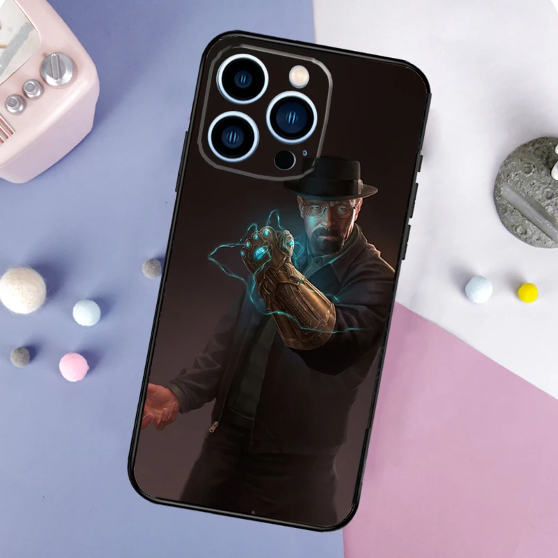 Heisenberg Breaking Bad Case For iPhone 16 15 13 12 11 14 Pro Max Mini X XR XS Max Plus Bumper Back Cover