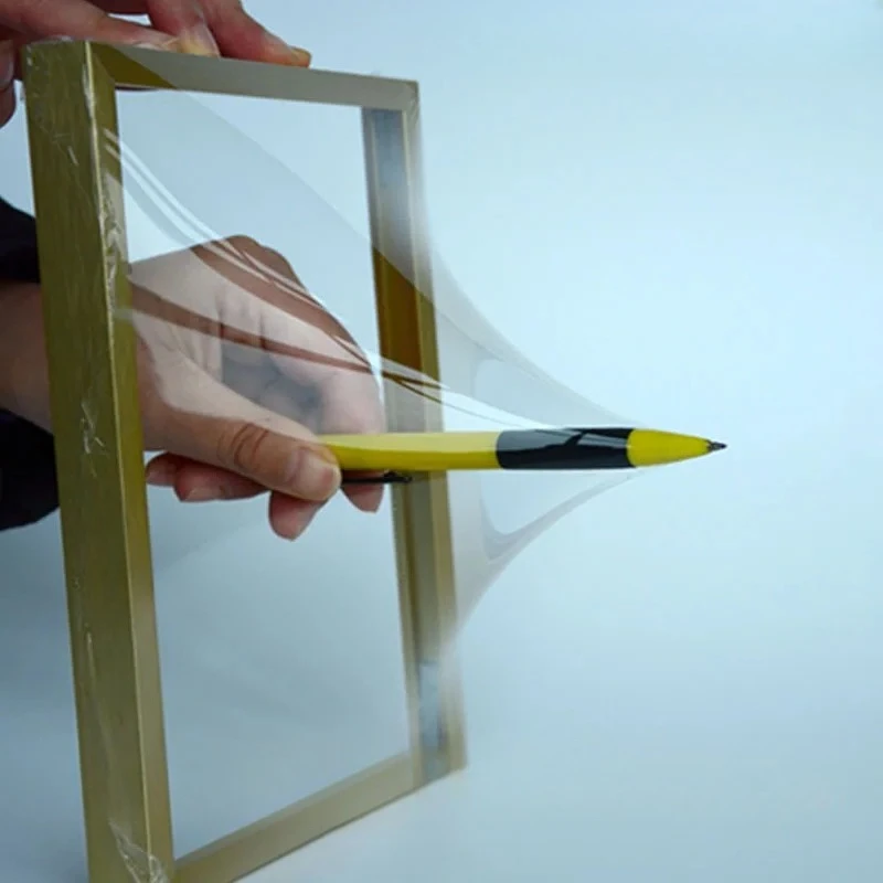 20-600μm PDMS Elastomer Film - Transparent Hydrophobic Silicone Membrane for Lab/Biomedical Use