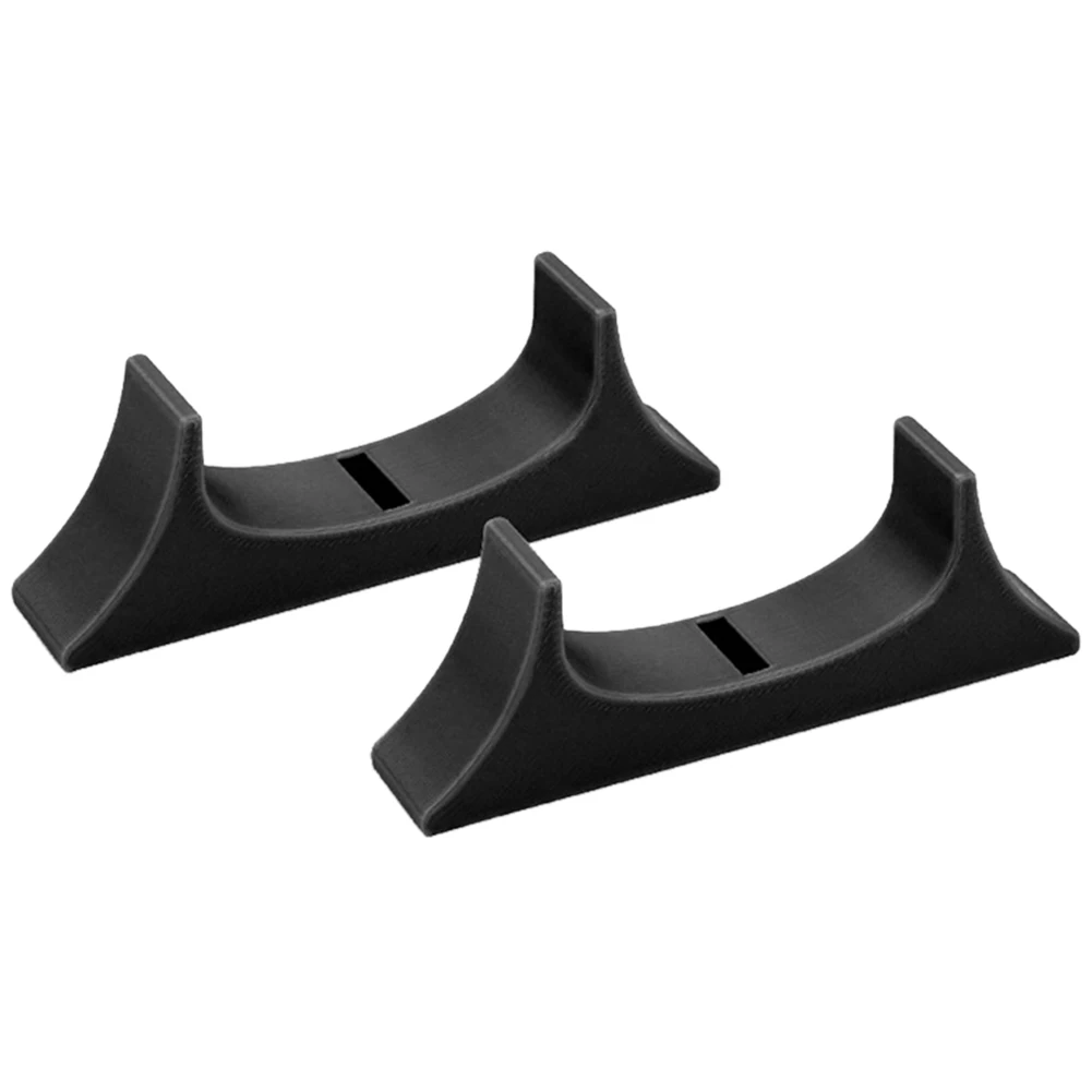 قاعدة تبريد أفقية، دعامة حامل موفرة للمساحة مع حامل تبريد بفتحات تهوية لوحدة تحكم الألعاب WII U