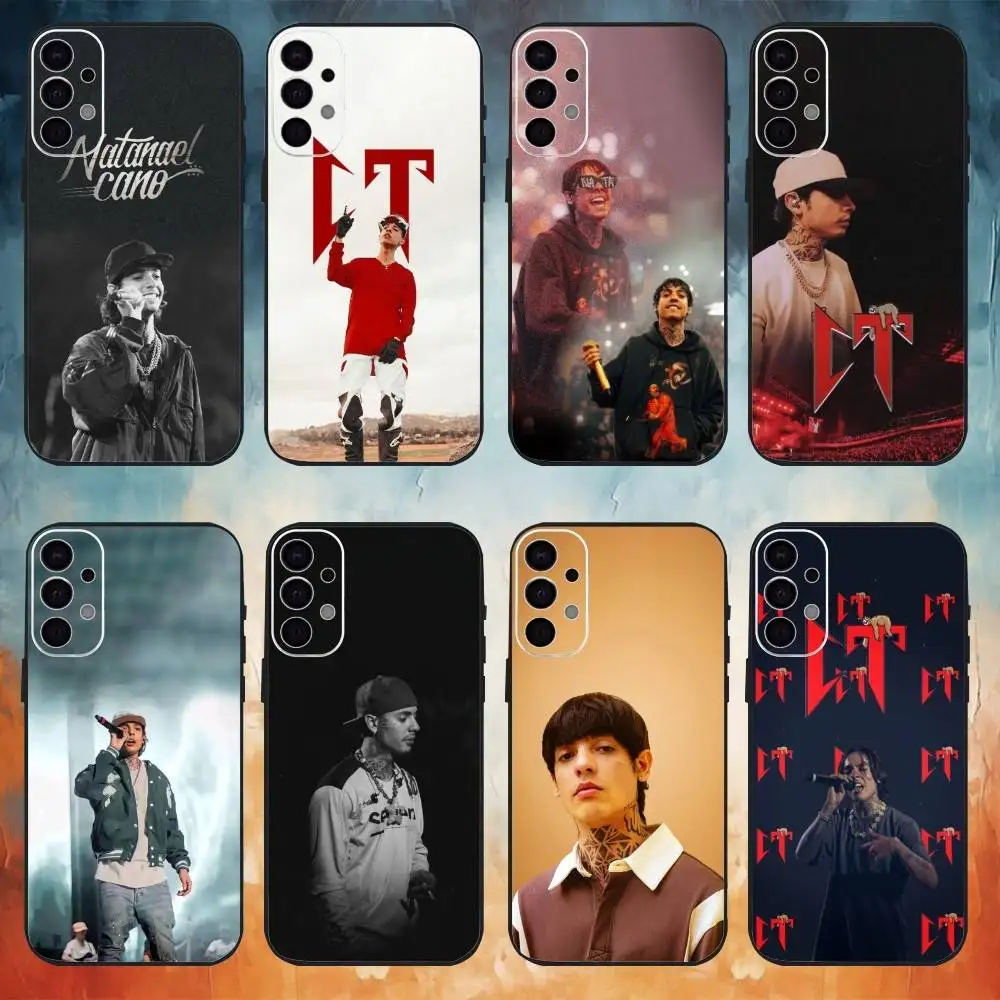 

Natanael CT Cano Rapper Phone Case For Samsung S25,S24,S21,S22,S23,S30,Ultra,S20,Plus,Fe,Lite Black Shell